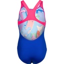 Arena Girls Inventive Swimsuit Swim Pro Back - blue multi-neon blue-shocking pink