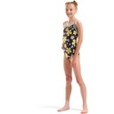 Arena Girls Spring Swimsuit Lightdrop Back - plum multi-water