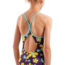 Arena Girls Spring Swimsuit Lightdrop Back - plum multi-water