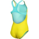 Arena Girls Logo Swimsuit Swim Pro Back - yellow star-water