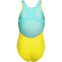 Arena Girls Logo Swimsuit Swim Pro Back - yellow star-water