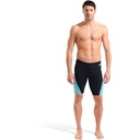 Arena Mens Allover Swim Jammer - black-water multi