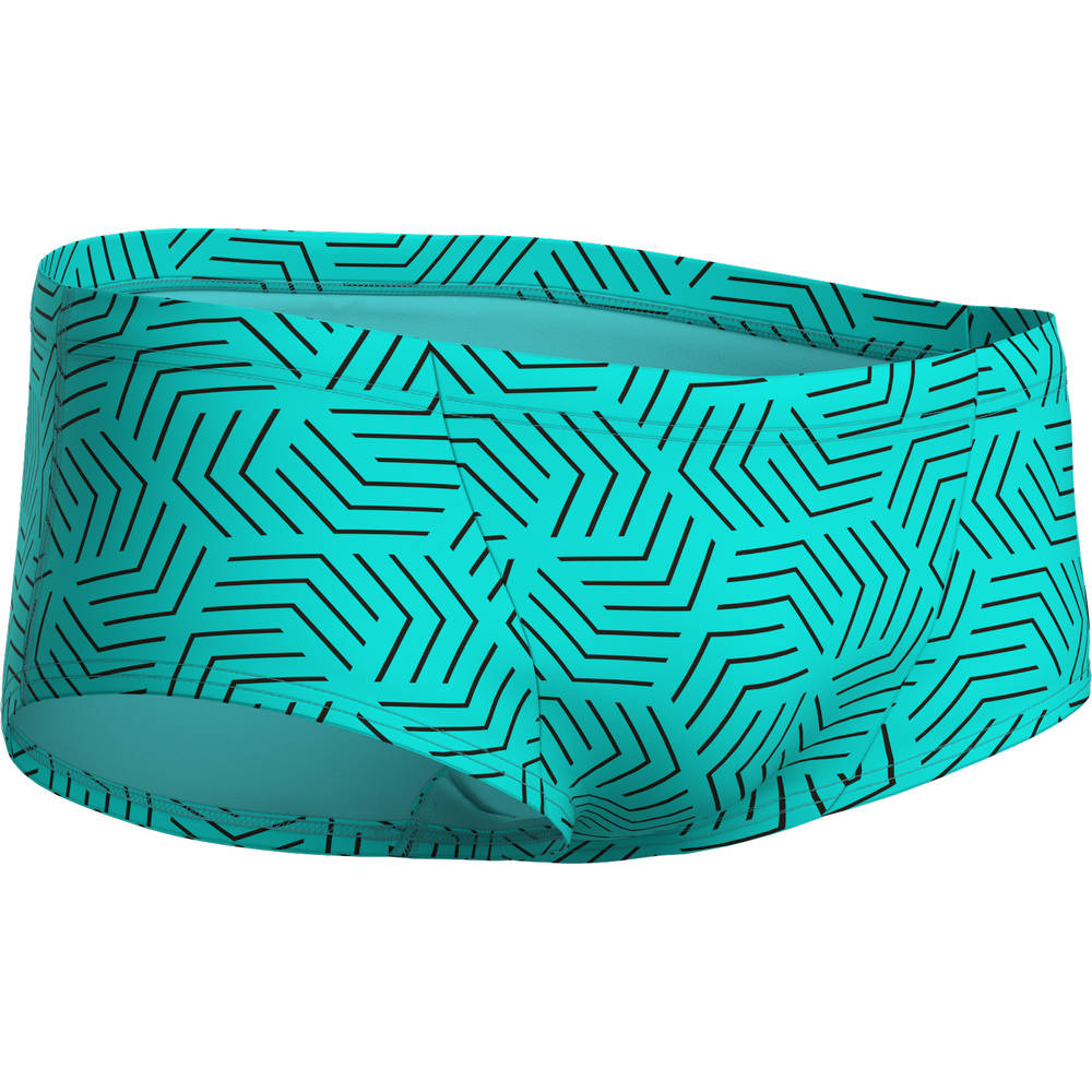 Arena Mens Allover Swim Low Waist Short - water multi