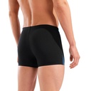 Arena Mens Graphic Swim Short - black-turquoise