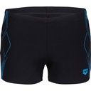 Arena Mens Graphic Swim Short - black-turquoise