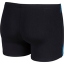 Arena Mens Graphic Swim Short - black-turquoise