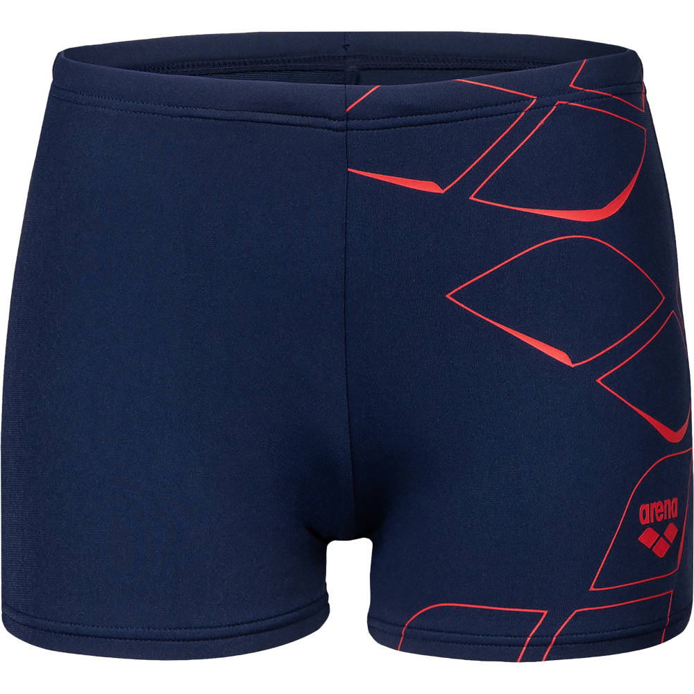 Arena Boys Losange Graphic Swim Short (navy)