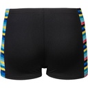 Arena Boys Racing Stripe Swim Short (black-black multi)