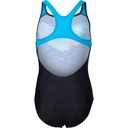 Arena Girls Arena Multi Pixels Swimsuit Swim Pro Back L (black-turquoise)
