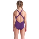 Arena Girls Multi Colours Swimsuit V Back (plum)