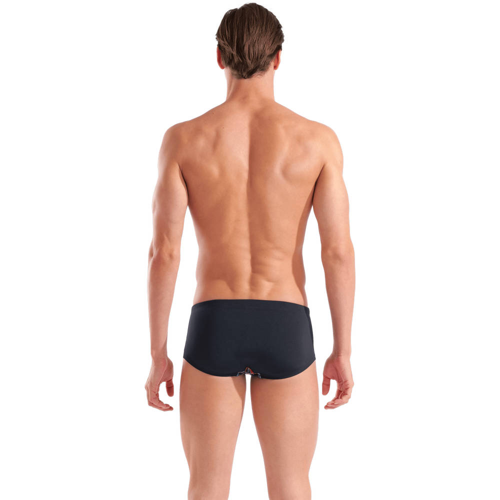 Arena Mens Iguanas Swim Low Waist Short (black-multi)