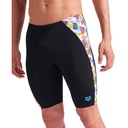 Arena Mens Arena Desert Swim Jammer (black-multi white)