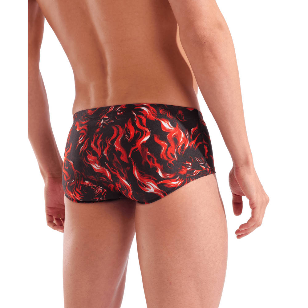 Arena Mens Graphic Swim Low Waist Short (multi-black)