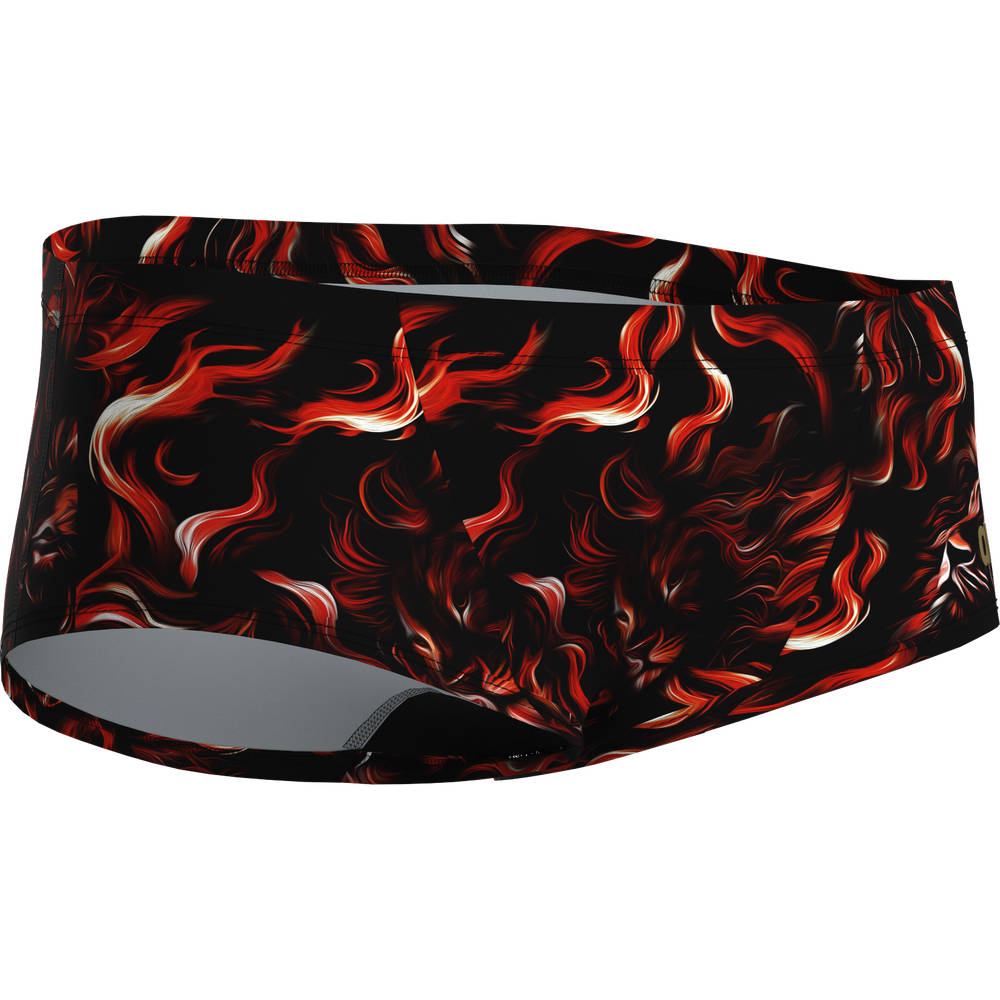 Arena Mens Graphic Swim Low Waist Short (multi-black)