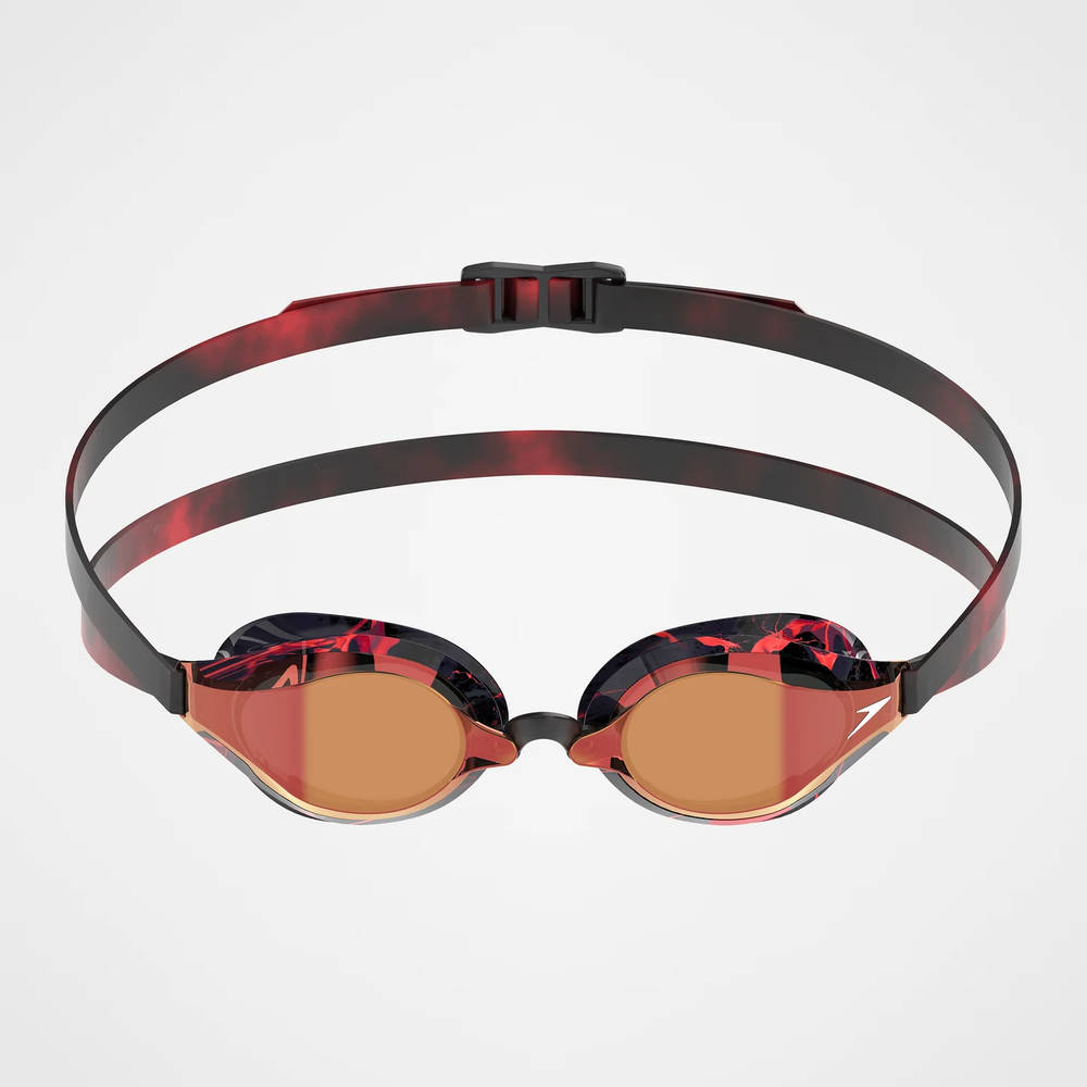 Speedo Fastskin Speedsocket 2.0 Mirrored Ltd - Splatter/Smoke/Crimson Gold Mirror