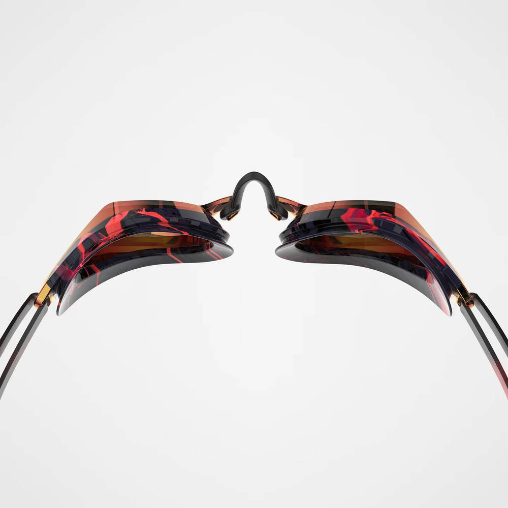 Speedo Fastskin Speedsocket 2.0 Mirrored Ltd - Splatter/Smoke/Crimson Gold Mirror