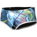 Arena Mens One Print Low Waist Short (black multi-white)