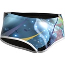 Arena Mens One Print Low Waist Short (black multi-white)