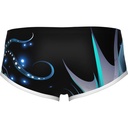 Arena Mens One Print Low Waist Short (black multi-white)