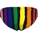 Arena Mens Painters Stripe Swim Briefs (black multi-black)