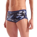 Arena Mens Scratched Swim Low Waist Short (multi black-navy)