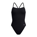 Speedo Womens Solid V-back 2.0 - black