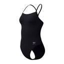 Speedo Womens Solid V-back 2.0 - black