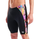 Arena Mens Tropical Delight Swim Jammer (black-multi)