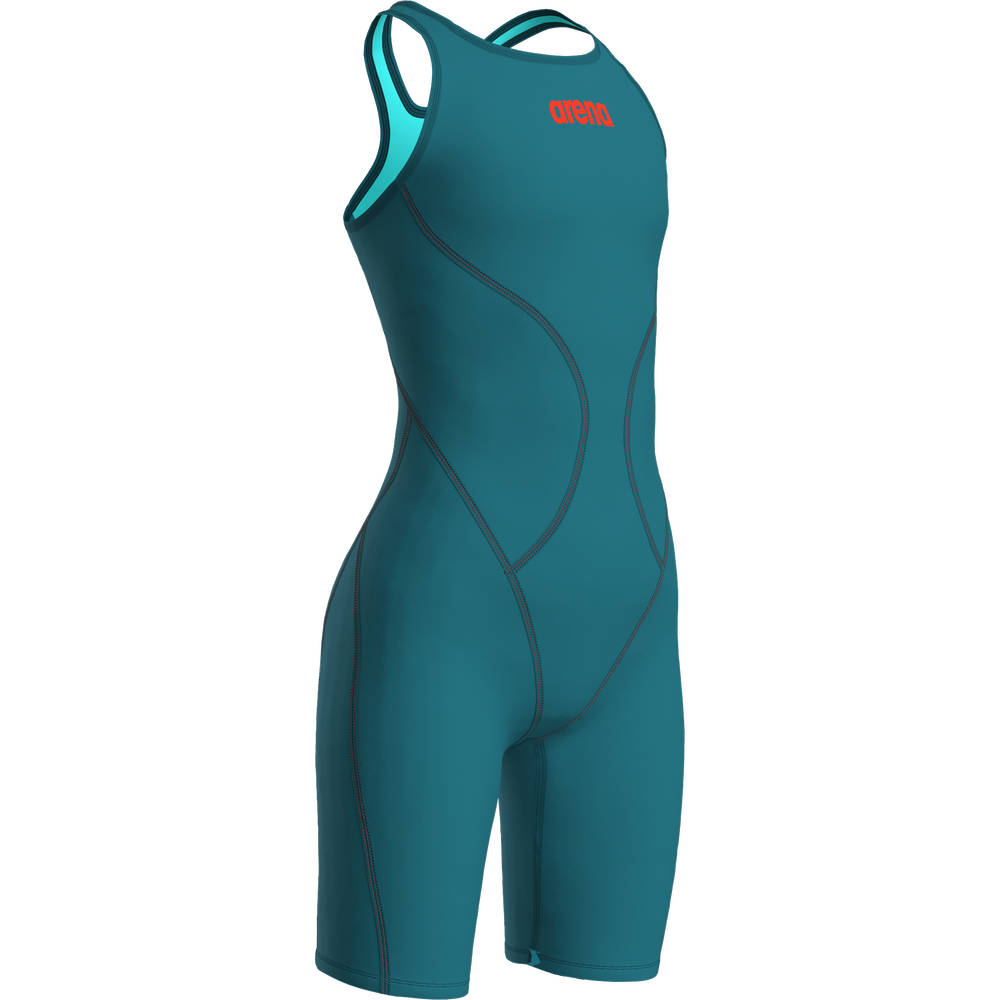 Arena Powerskin Impulso LE OB Jr Anzug (biscay bay-cherry)