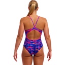 Funkita Ladies Diamond Back One Piece - Warped Waves