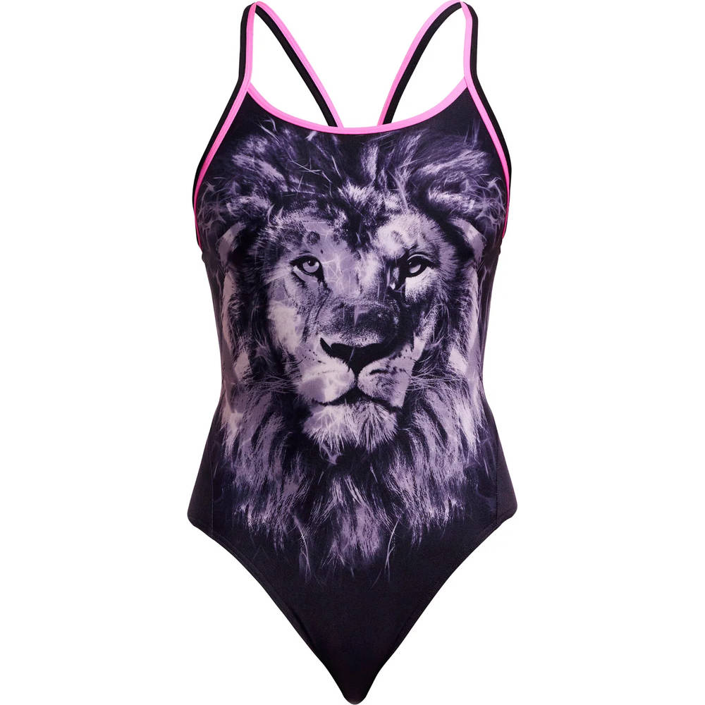 Funkita Ladies Diamond Back One Piece - Power Shift