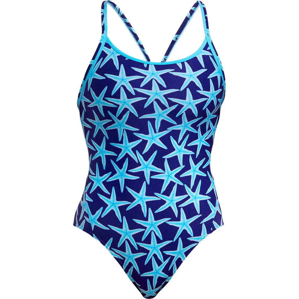 Funkita Ladies Diamond Back One Piece - See Stars