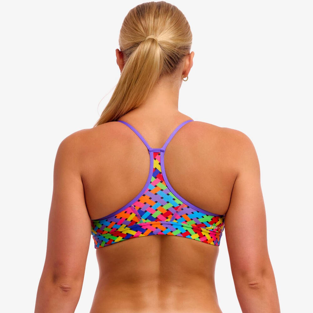 Funkita Ladies Swim Crop Top - Bread Basket