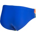 Arena Boys Sticker Swim Briefs (neon blue-multi)