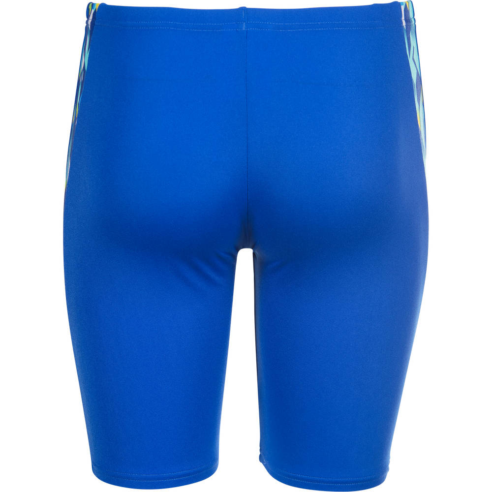 Arena Boys Print Swim Jammer - neon blue-yellow multi