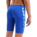 Arena Boys Print Swim Jammer - neon blue-yellow multi