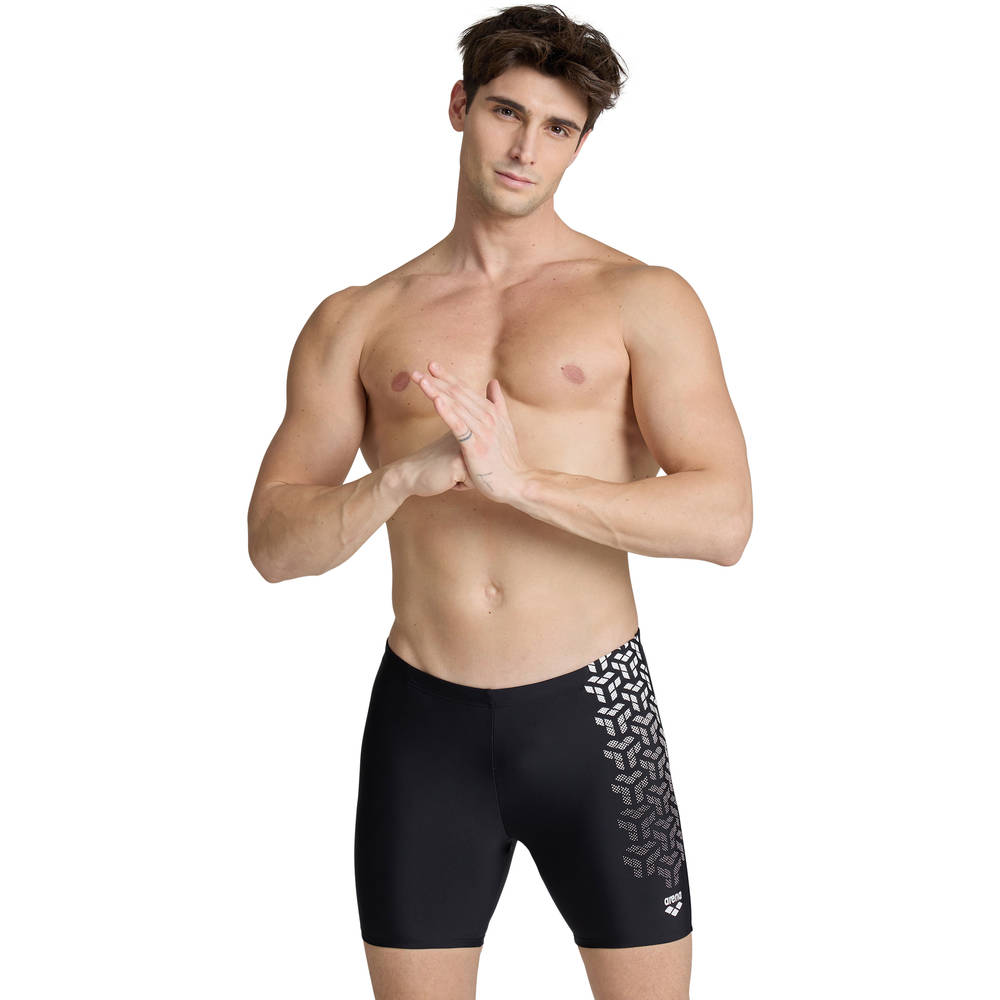 Arena Mens Kikko V Swim Mid Jammer Graphic