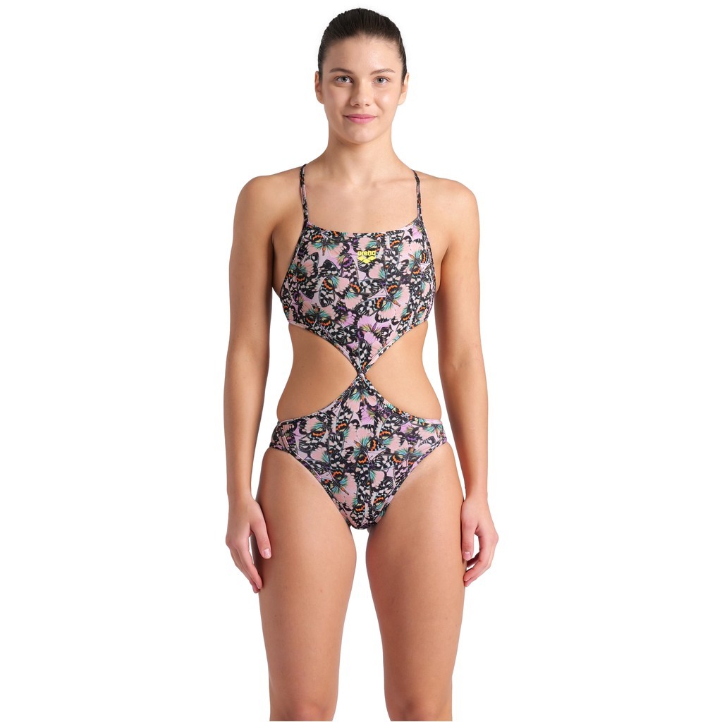 Arena Womens Rule Breaker Swimsuit Twist'N'Mix R