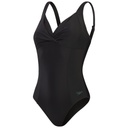 Speedo Womens Solid Cross Knot Swimsuit