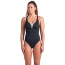 Arena Womens Swimsuit Control Pro Solid - black-sea foam