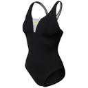 Arena Womens Swimsuit Control Pro Solid - black-sea foam