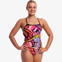 Funkita Ladies Strapped In One Piece - Lover Flies