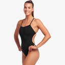 Funkita Ladies Twisted One Piece - still black