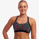 Funkita Ladies Hold Steady Crop Top - Spiro Mint