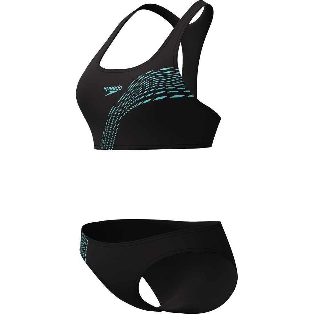 Speedo Womens Placement Two Piece