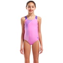 Arena Girls Sound Track Swimsuit Swim Pro Back - orchid