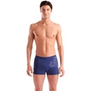 Arena Mens Kikko Graphic Swim Short (navy-white)