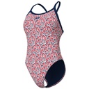 Arena Womens Pebbles Swimsuit Xcriss Cross - multi white-navy