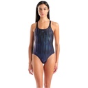 Arena Womens Hyacinth Swimsuit Swim Pro Back L - black