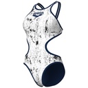 Arena Womens Arena One Lacquer One Piece - white-navy